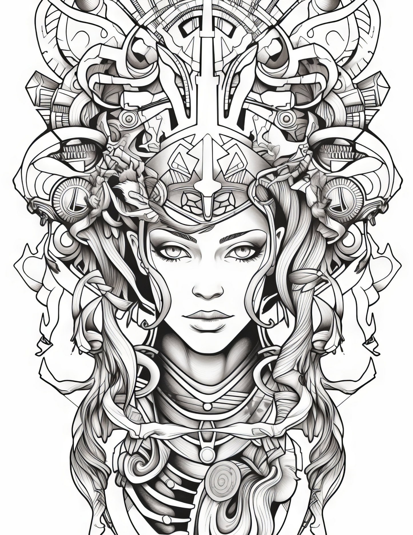 Fantasy Patterns - Instantly Downloadable Digital Adult Colouring Book