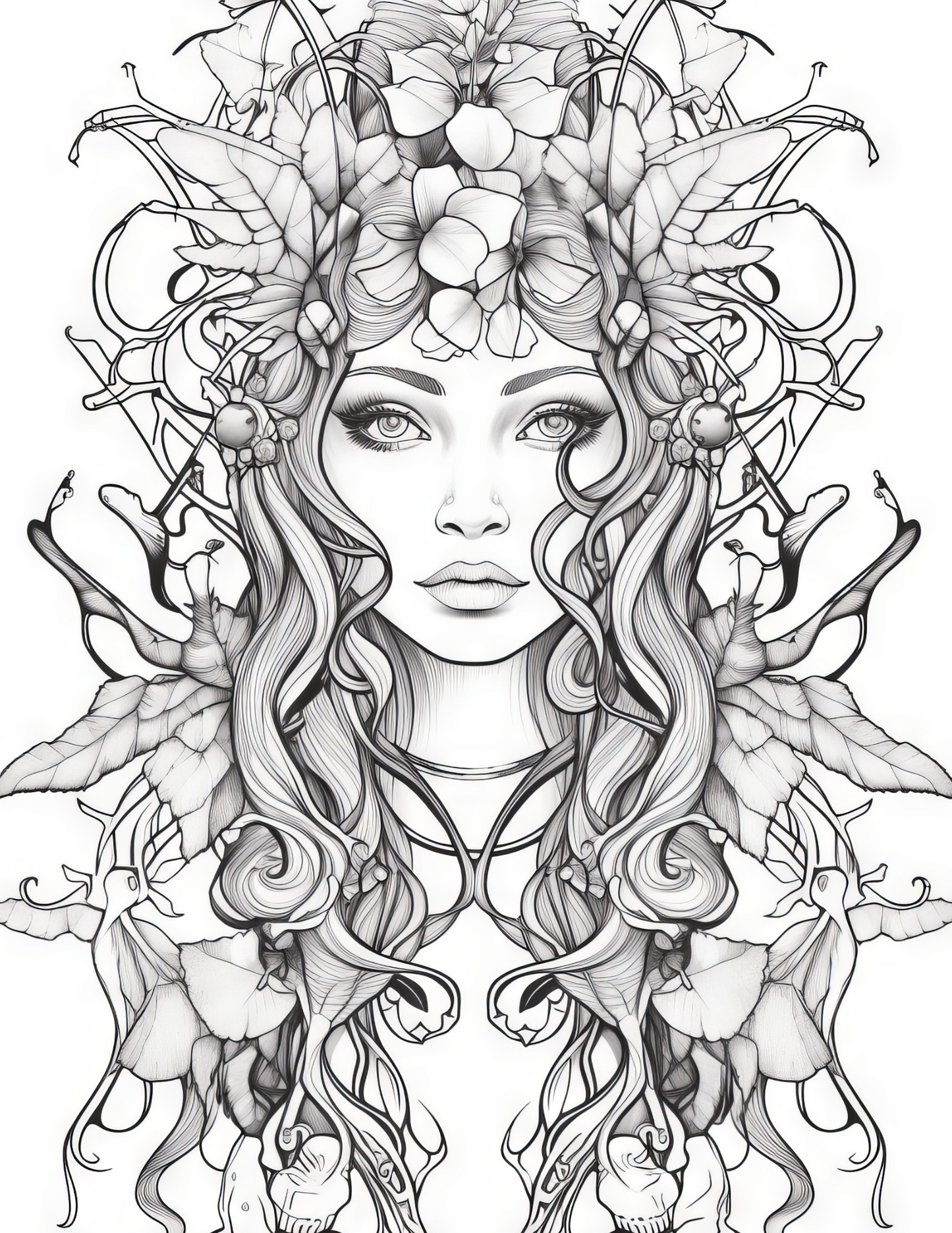 Fantasy Patterns - Instantly Downloadable Digital Adult Colouring Book