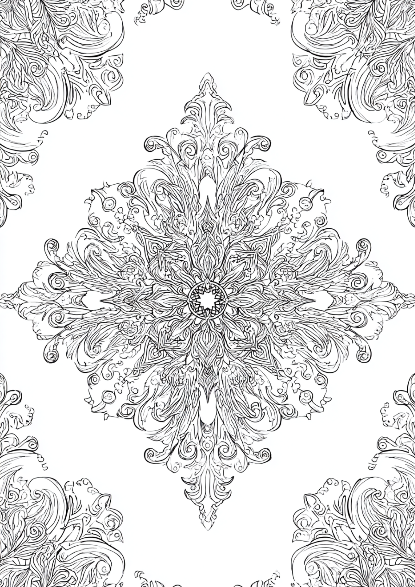 Mindfulness Patterns - Instantly Downloadable Digital Adult Colouring Book