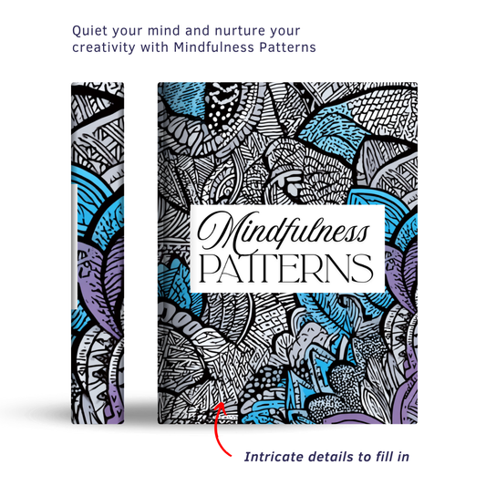 Mindfulness Patterns - Instantly Downloadable Digital Adult Colouring Book