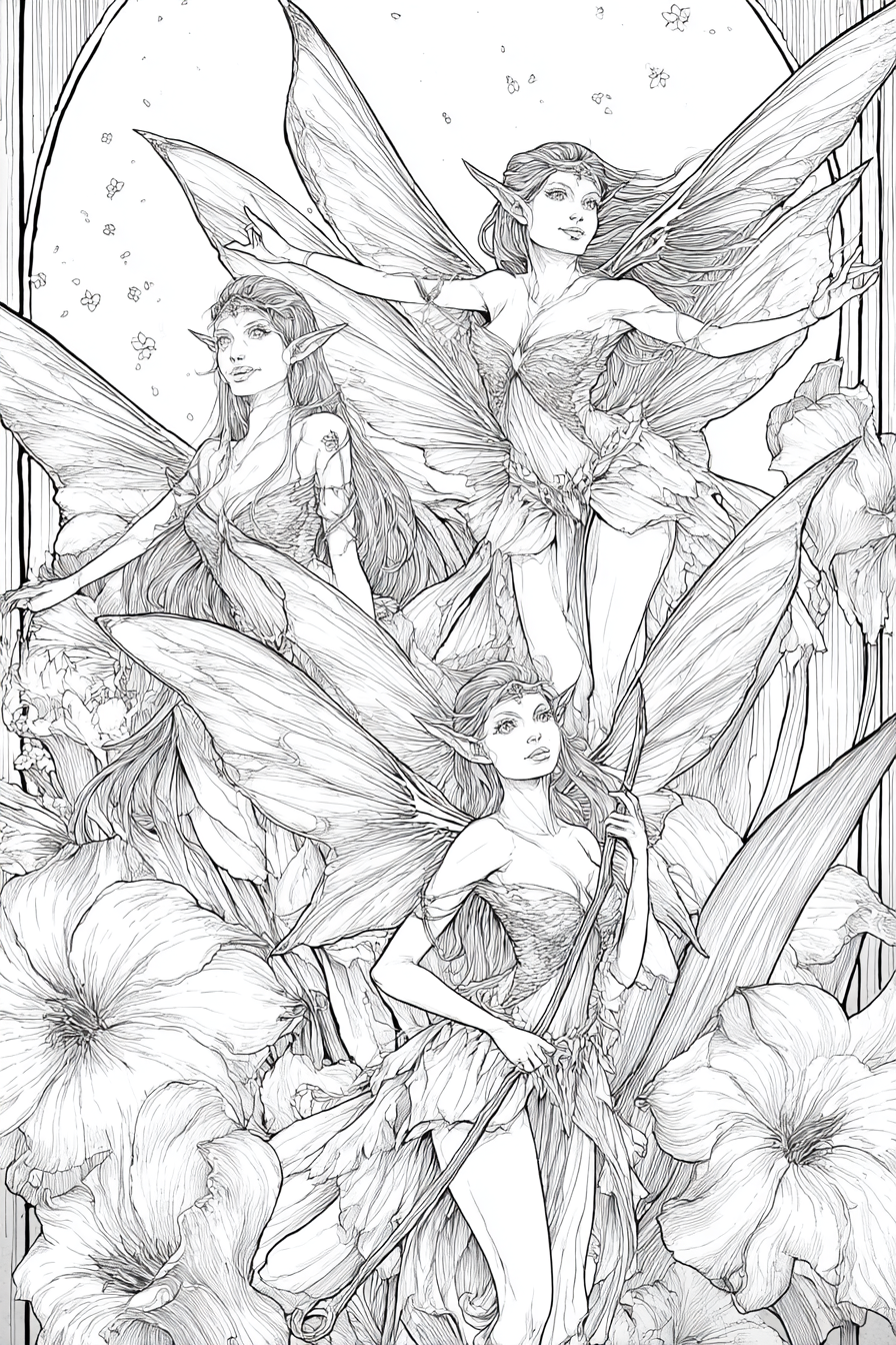 Fantasy Creatures - Instantly Downloadable Digital Adult Colouring Book