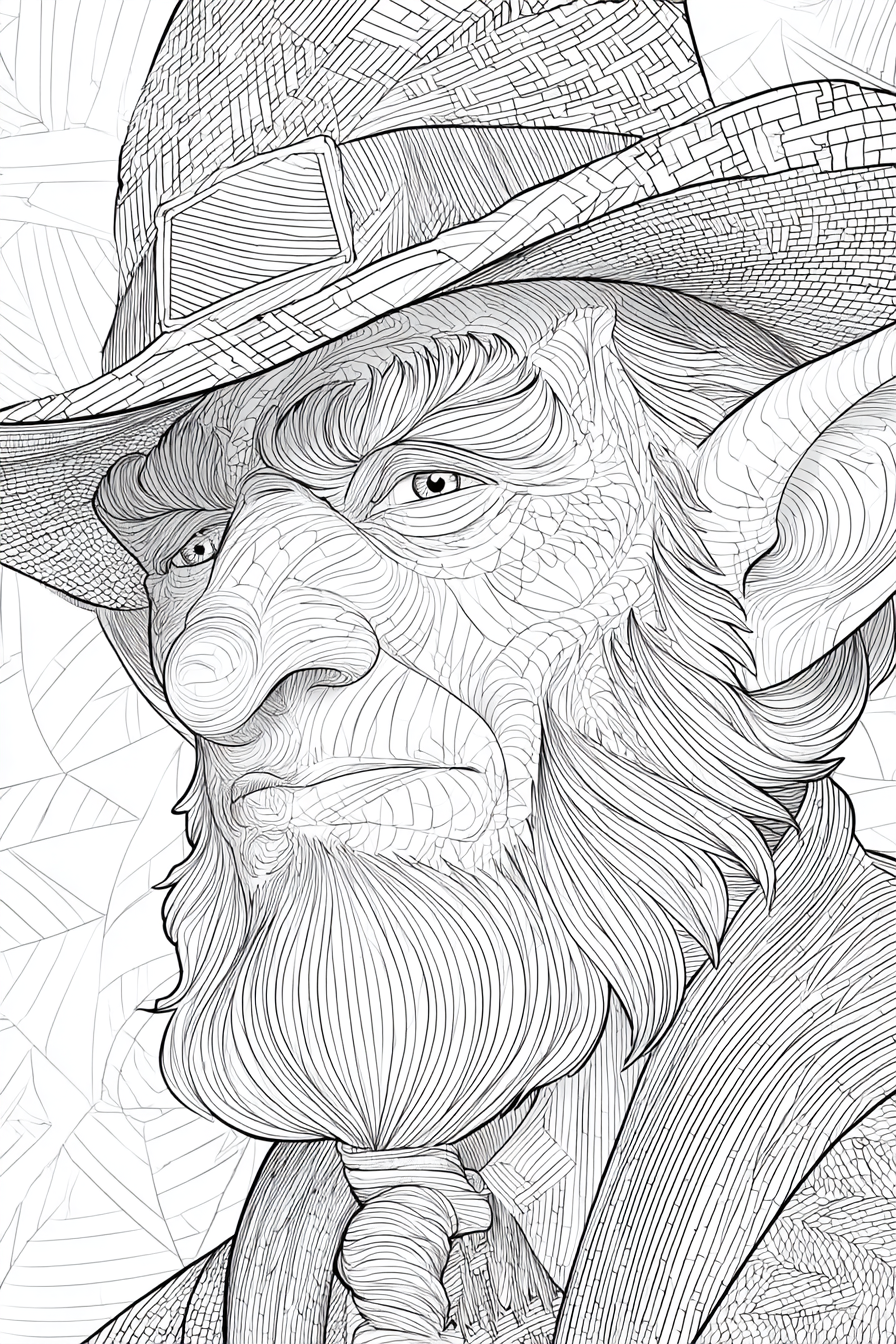 Fantasy Creatures - Instantly Downloadable Digital Adult Colouring Book