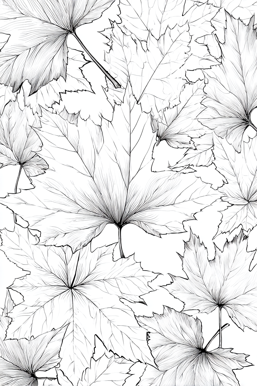 Flowers & Botanical - Instantly Downloadable Digital Adult Colouring Book