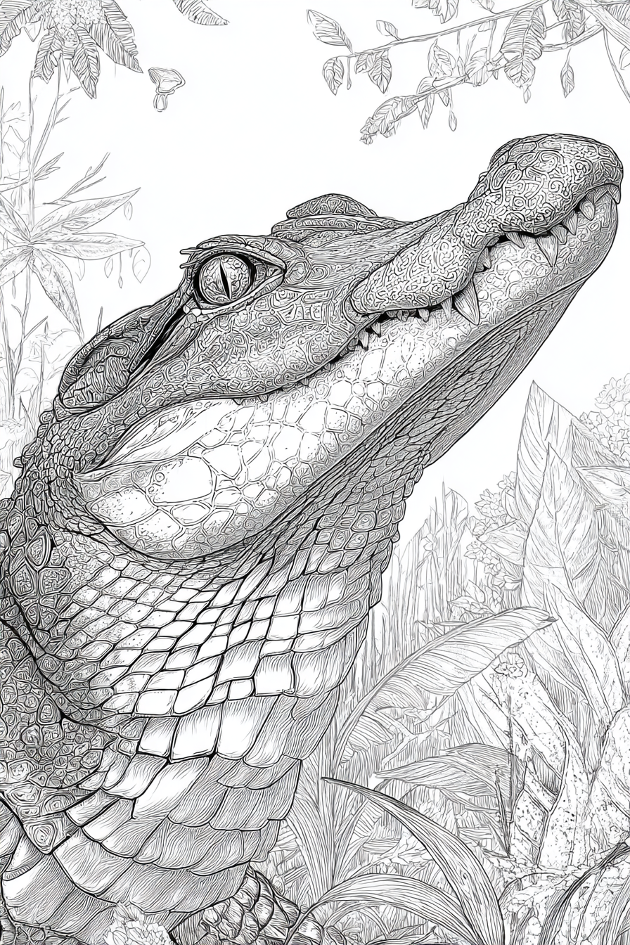 Animals & Wildlife - Instantly Downloadable Digital Adult Colouring Book