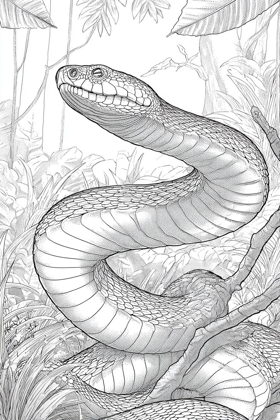 Animals & Wildlife - Instantly Downloadable Digital Adult Colouring Book